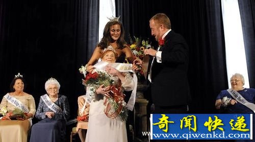 [圖文]美國養(yǎng)老院選美大賽92歲老太Jacqueline Lishkoff奪冠