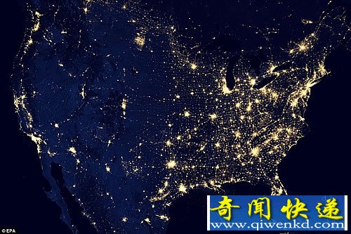 NASA 發(fā)布了一幅迄今為止最清晰的夜間地球衛(wèi)星照片