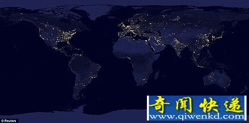 NASA 發(fā)布了一幅迄今為止最清晰的夜間地球衛(wèi)星照片