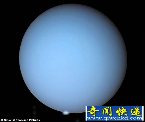 首次捕獲天王星極光圖像 太陽風(fēng)從地球路過并撲向天王星