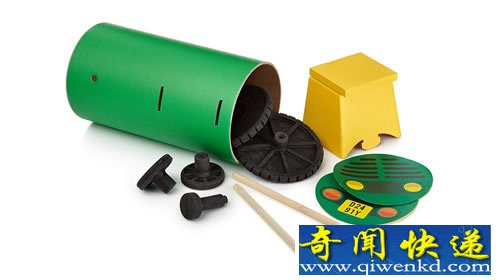 Tube Toys 玩具的包裝 盡量減少浪費