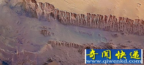 太陽系最大的峽谷 火星“Valles Marineris”峽谷