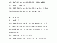 偏方秘方大全-燙傷偏方秘方大全